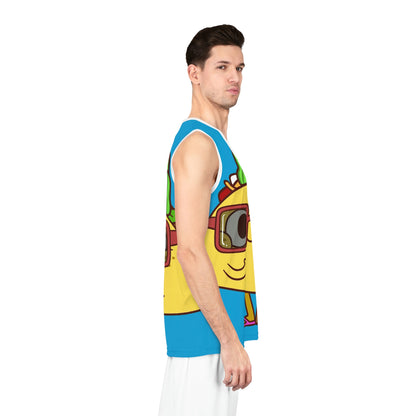 Tribal Taco Basketball Jersey