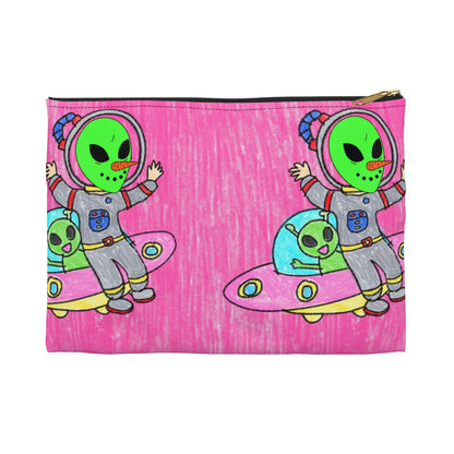 Veggie Visi Alien Vegetable Visitor UFO Accessory Pouch