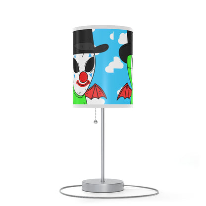 Alien Posse Clown Cartoon Visitor Lamp on a Stand, US|CA plug