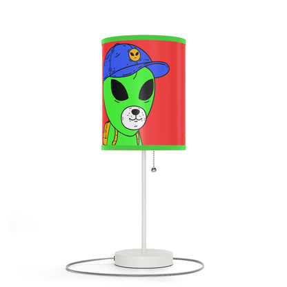 Dog Bear Mouth Alien Visitor Visi Hat Lamp on a Stand、US|CA プラグ