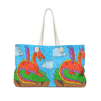 Fierce Dragon Medieval Weekender Bag