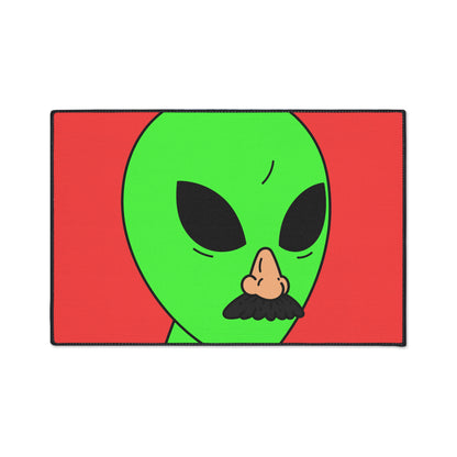 Imposter Fake Alien Visitor Heavy Duty Floor Mat