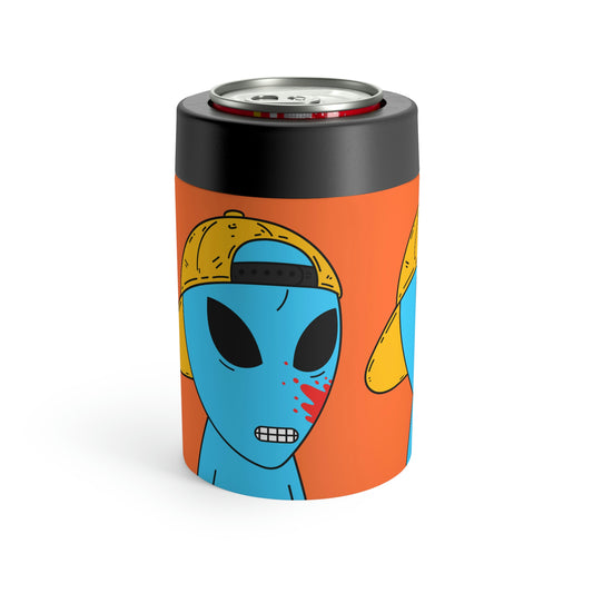 Porta latas alienígena visitante de sangre azul