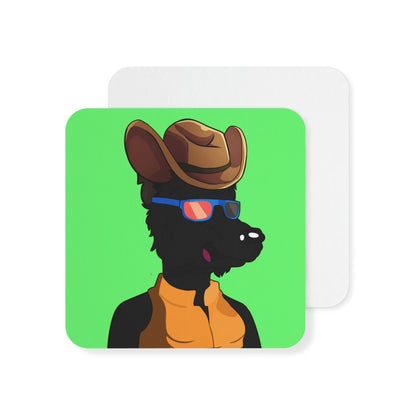 Cowgirl Wolf Cyborg Wolve Coasters (50, 100 pcs)