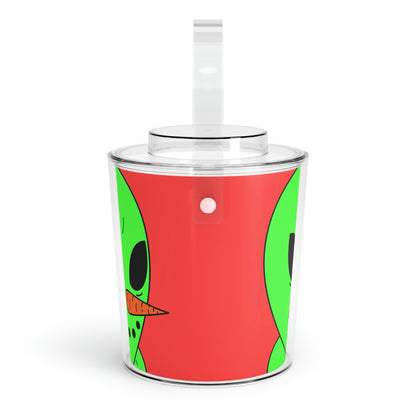 Veggie Visi Alien Vegetable Visitor Ice Bucket with Tongs