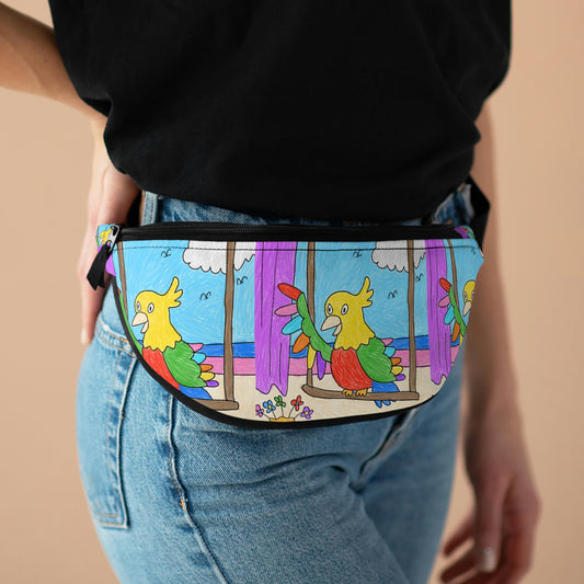 Animal Lover Parrot Perfect Gift for Parrot Owners Fanny Pack