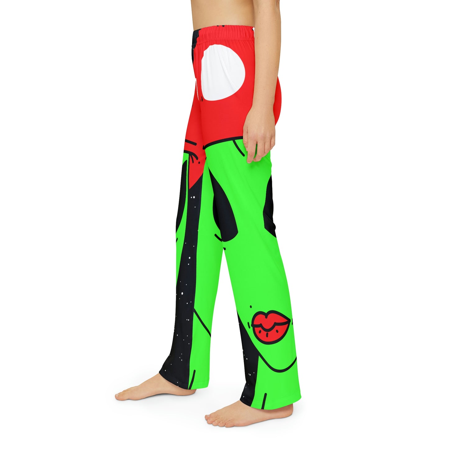 Pantalones de pijama para niños Mushroom Galaxy Alien Star 