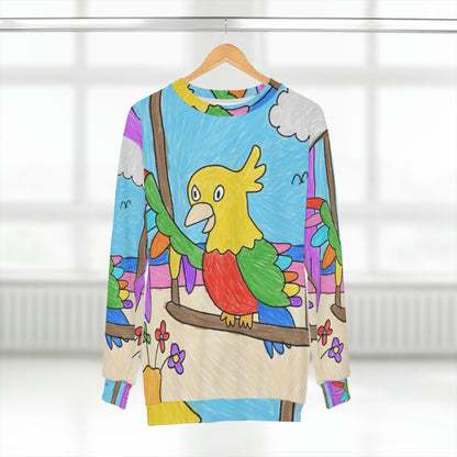 Animal Lover Parrot Perfect Gift for Parrot Owners AOP Unisex Sweatshirt