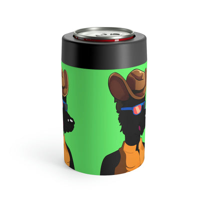 Cowgirl Wolf Cyborg Wolve Can Holder