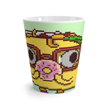 Donut Cartoon Taco Coffee Latte Mug