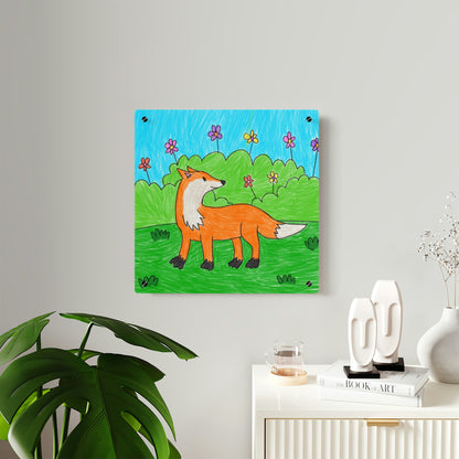 Fox Woodland Animal Foxy Acrylic Wall Art Panels