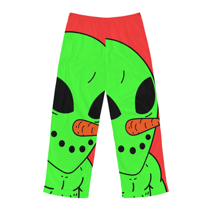 Alien Veggie Visi Vegetable Visitor Men's Pajama Pants (AOP)