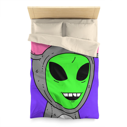 The Visitor Mouse Alien Character Microfiber Duvet Cover