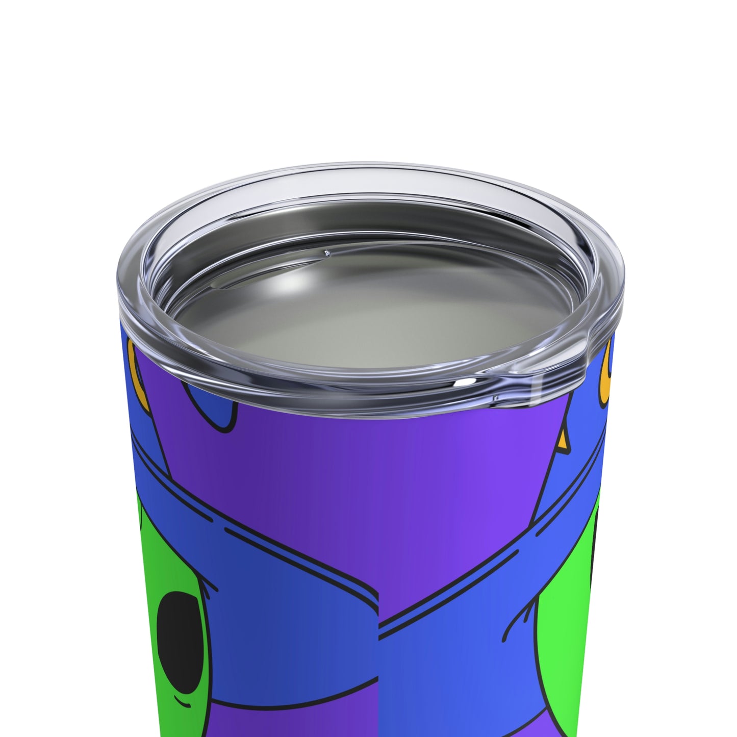 Blue Wizard Hat Alien Muscle Lipstick Green Visitor Tumbler 10oz