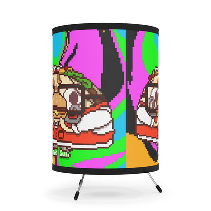 Food Burger Cooked Hungry Taco Tripod Lamp with High-Res Printed Shade, US\CA plug