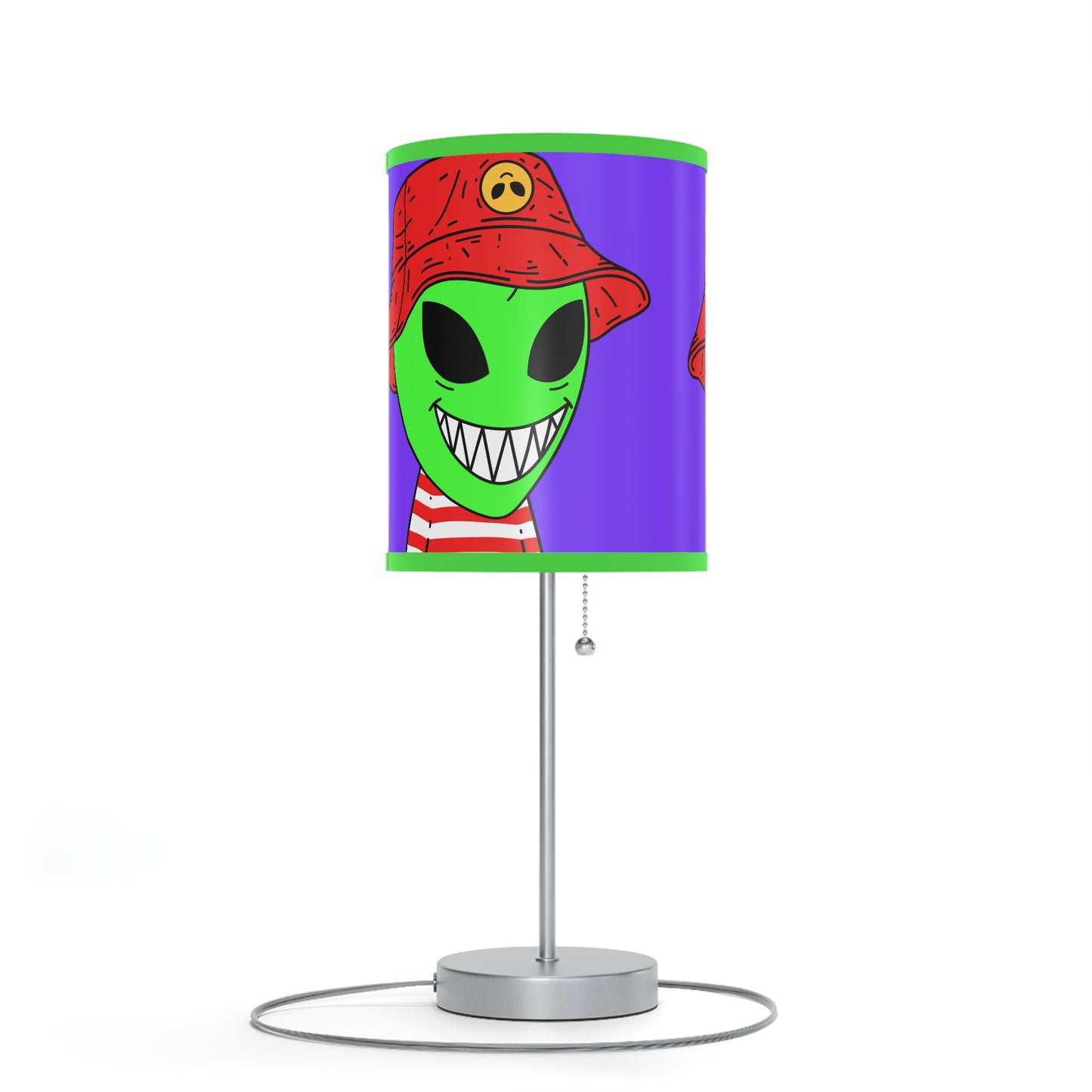 Alien Character Cartoon Big Smile Lamp on a Stand, US|CA plug