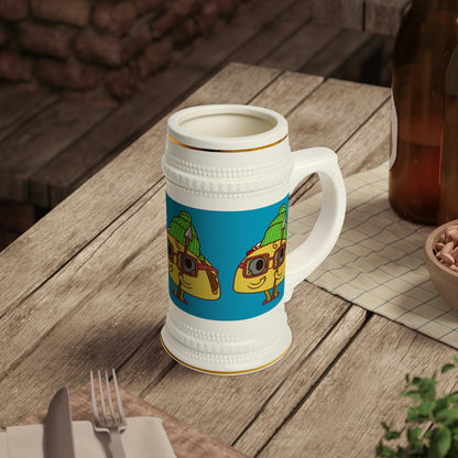 Tribal Taco Beer Stein Mug