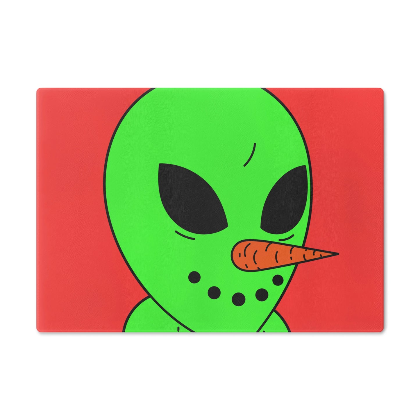 Veggie Visi Alien Vegetable Visitor Cutting Board