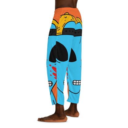 Pantalones de pijama para hombre Alien Blue Blood Visitor Space Galactic (AOP) 