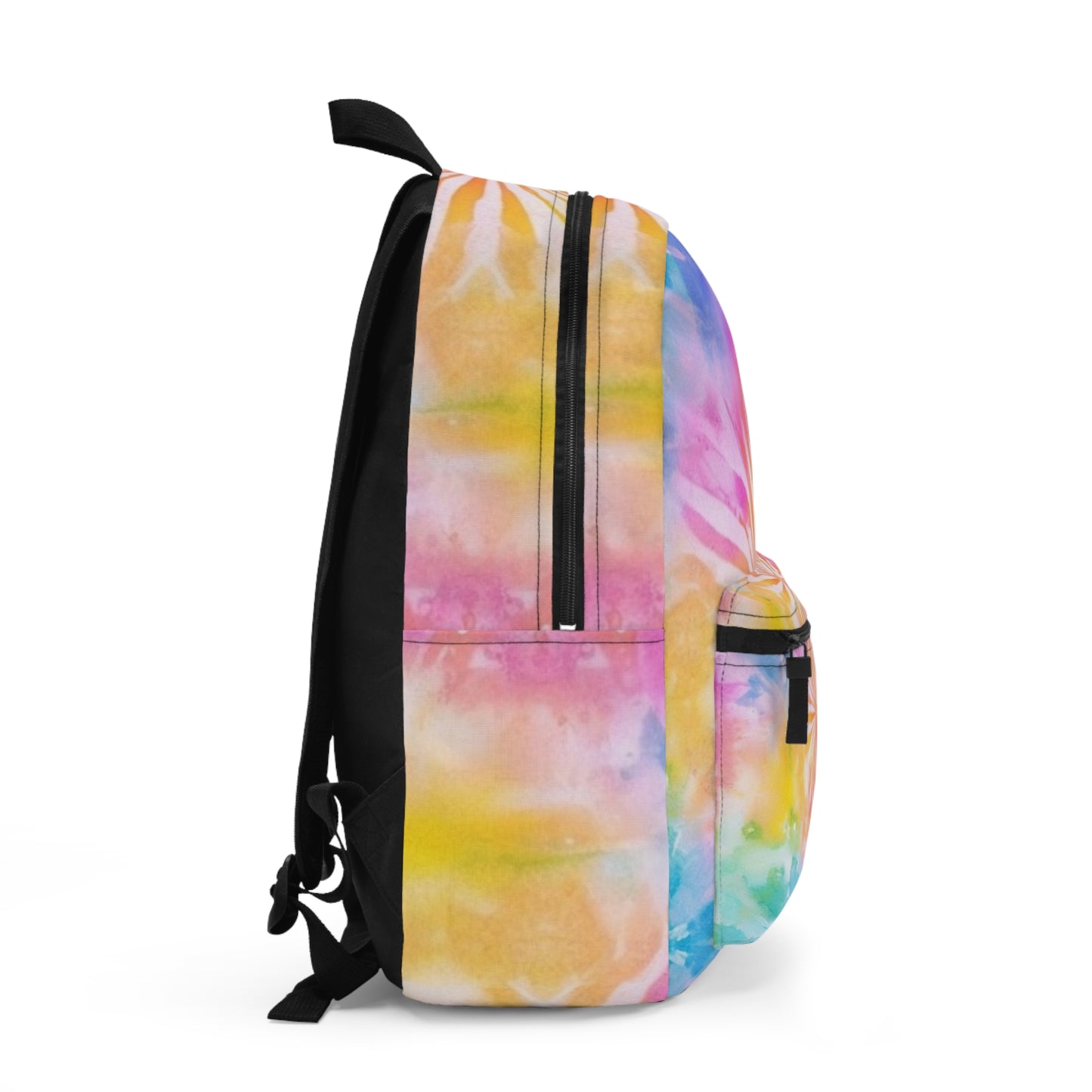 Boho Beach Vibe Pastel Hues Tie-Dye Pattern Design Backpack