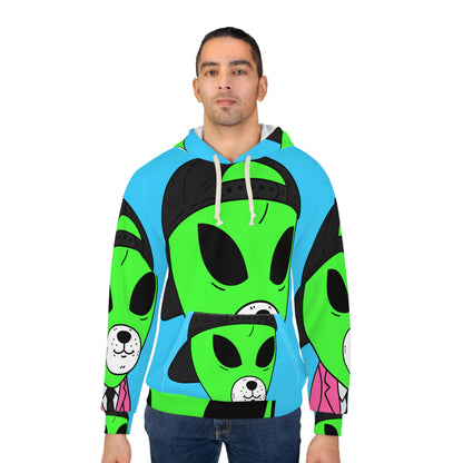 Sudadera con capucha unisex Alien Professional Animal Cartoon AOP 