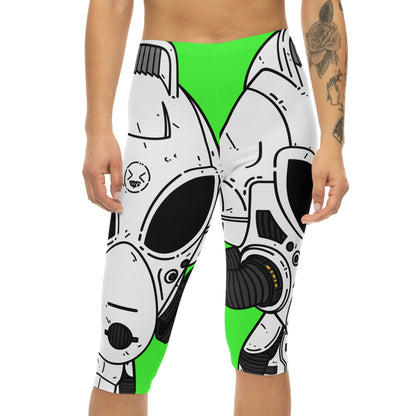 Alien LOL Visitor Women’s Capri Leggings (AOP)