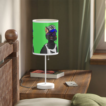 Trucker Truck Werewolf Wolf Gold Nose Digital Anime Lamp on a Stand, US|CA plug