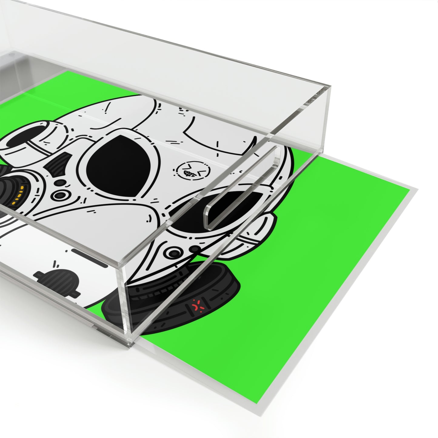 Alien LOL Visitor Acrylic Serving Tray