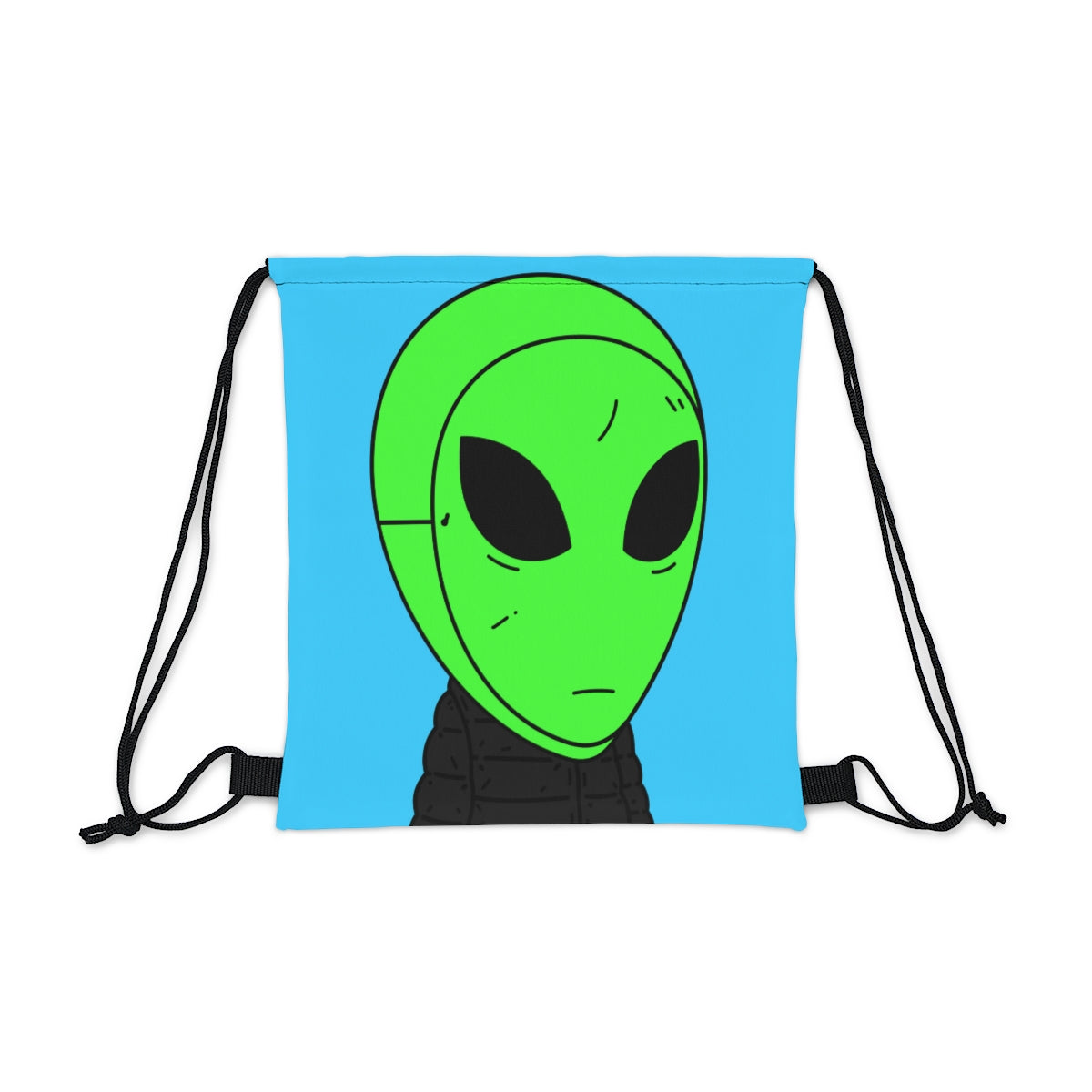 Alien Outdoor Drawstring Bag