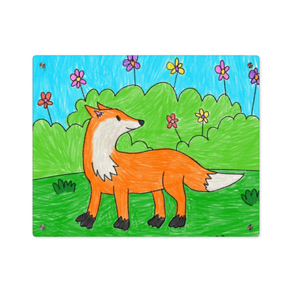 Fox Woodland Animal Foxy Acrylic Wall Art Panels