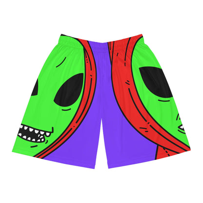 Alien Anon Visitor Basketball Shorts (AOP)