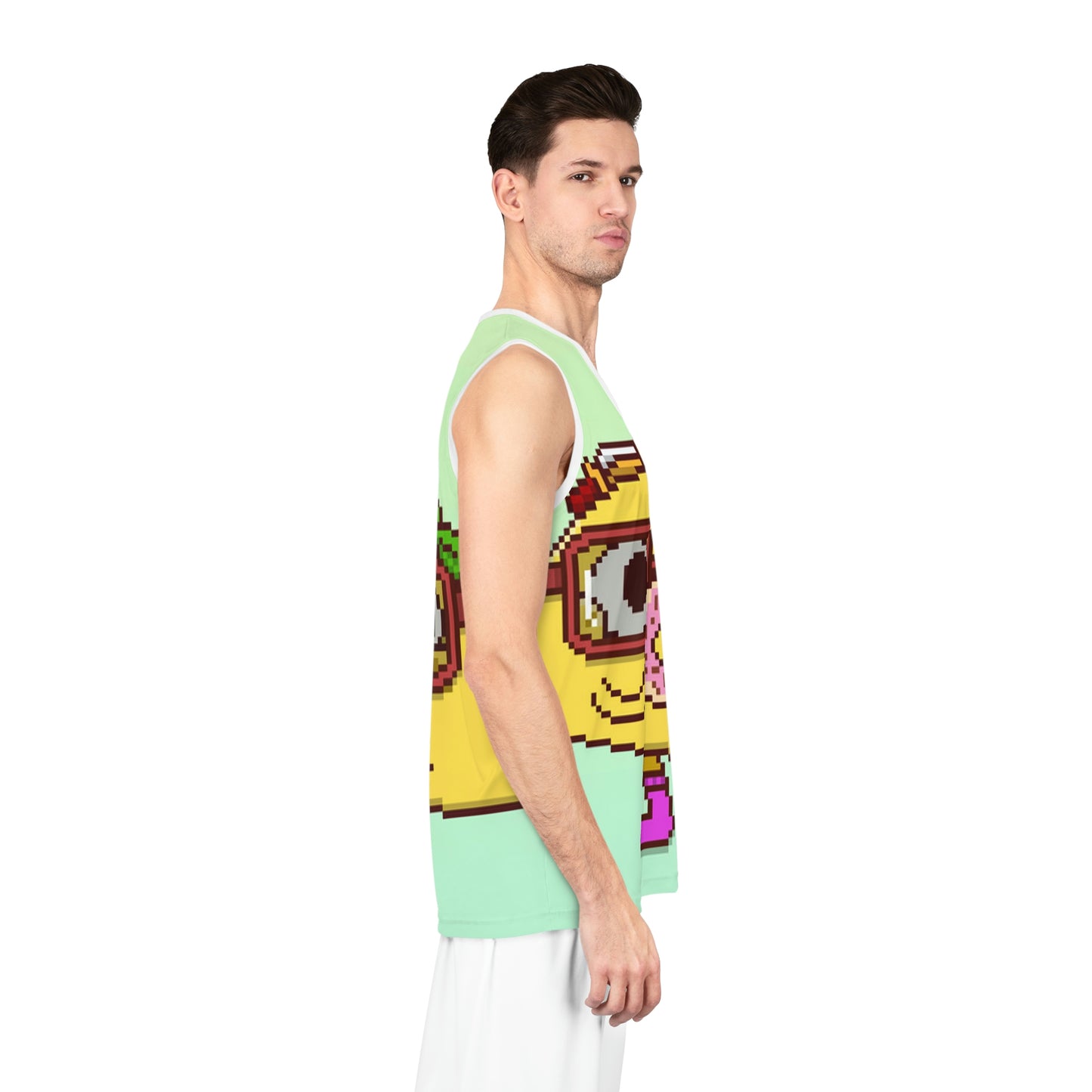 Donut Eat Taco Basketball Jersey