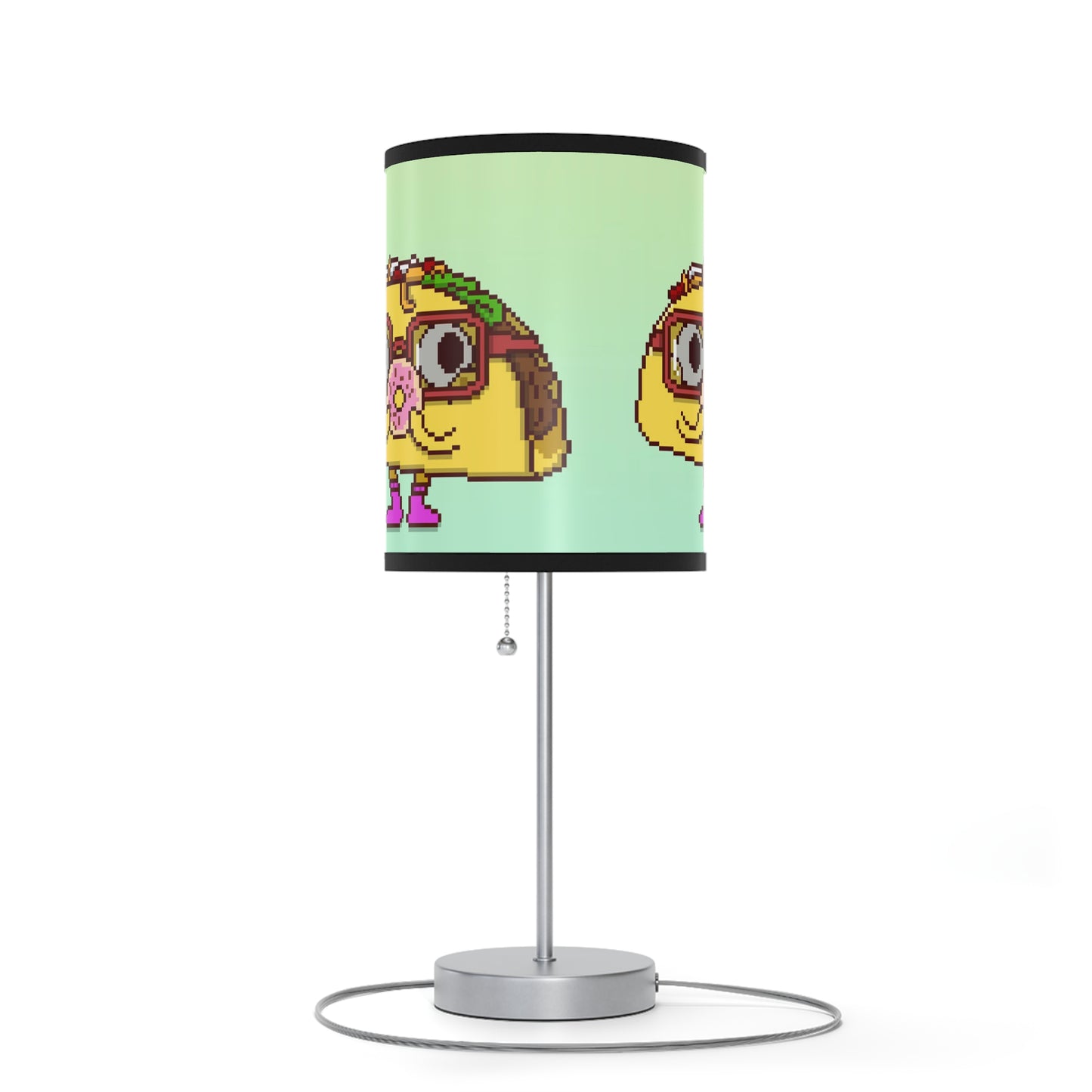 Donut Dessert Snack Taco Lamp on a Stand, US|CA plug