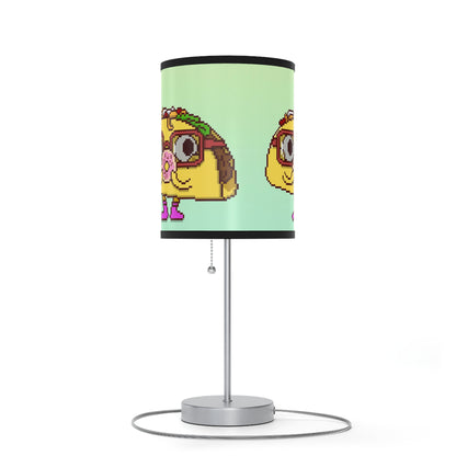 Donut Dessert Snack Taco Lamp on a Stand, US|CA plug