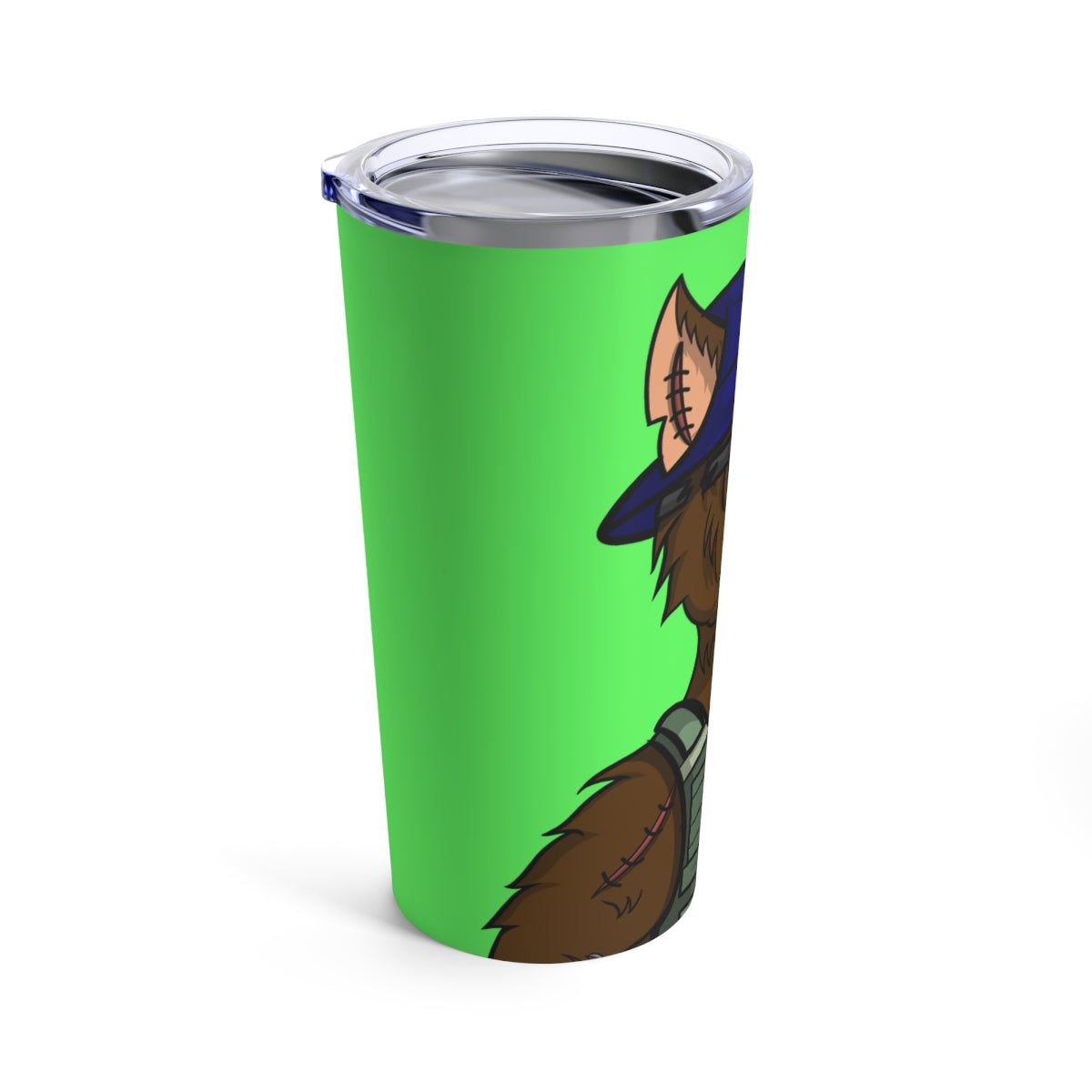 Vaso de lobo Cyborg del ejército militar, 20 oz