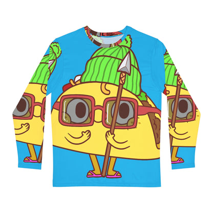 Tribal Taco Men's Long Sleeve AOP Shirt