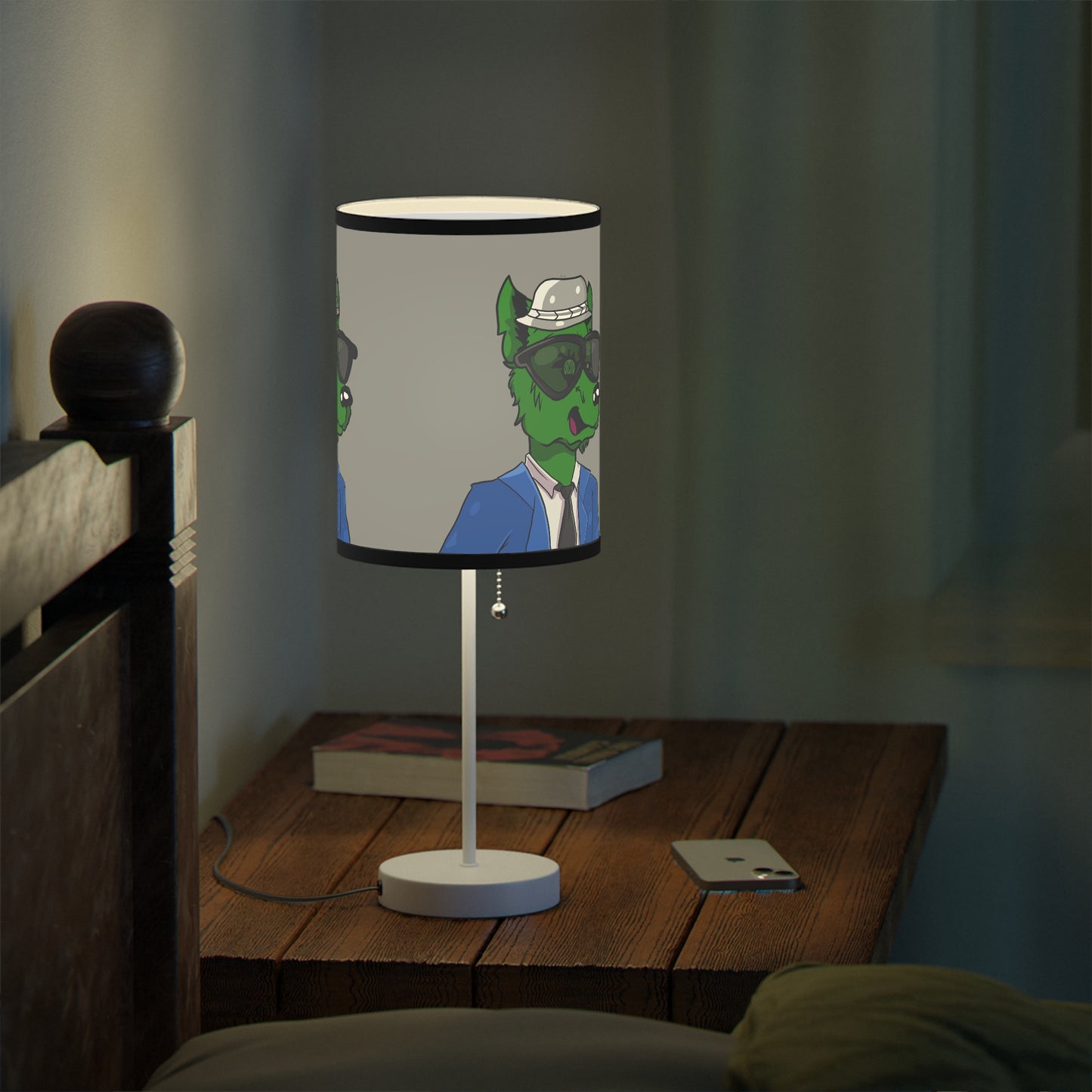 Werewolve Wolf Business Suit Lamp on a Stand, US|CA plug