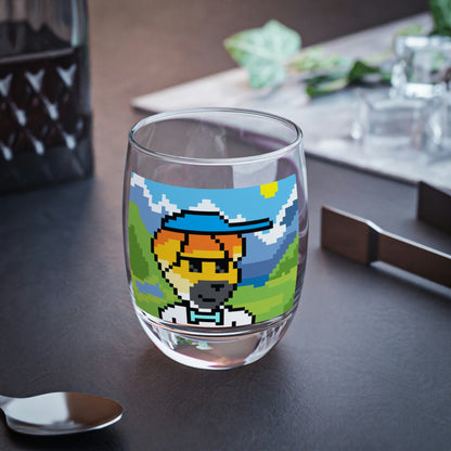 Dog Travel Adventure Animal Whiskey Glass