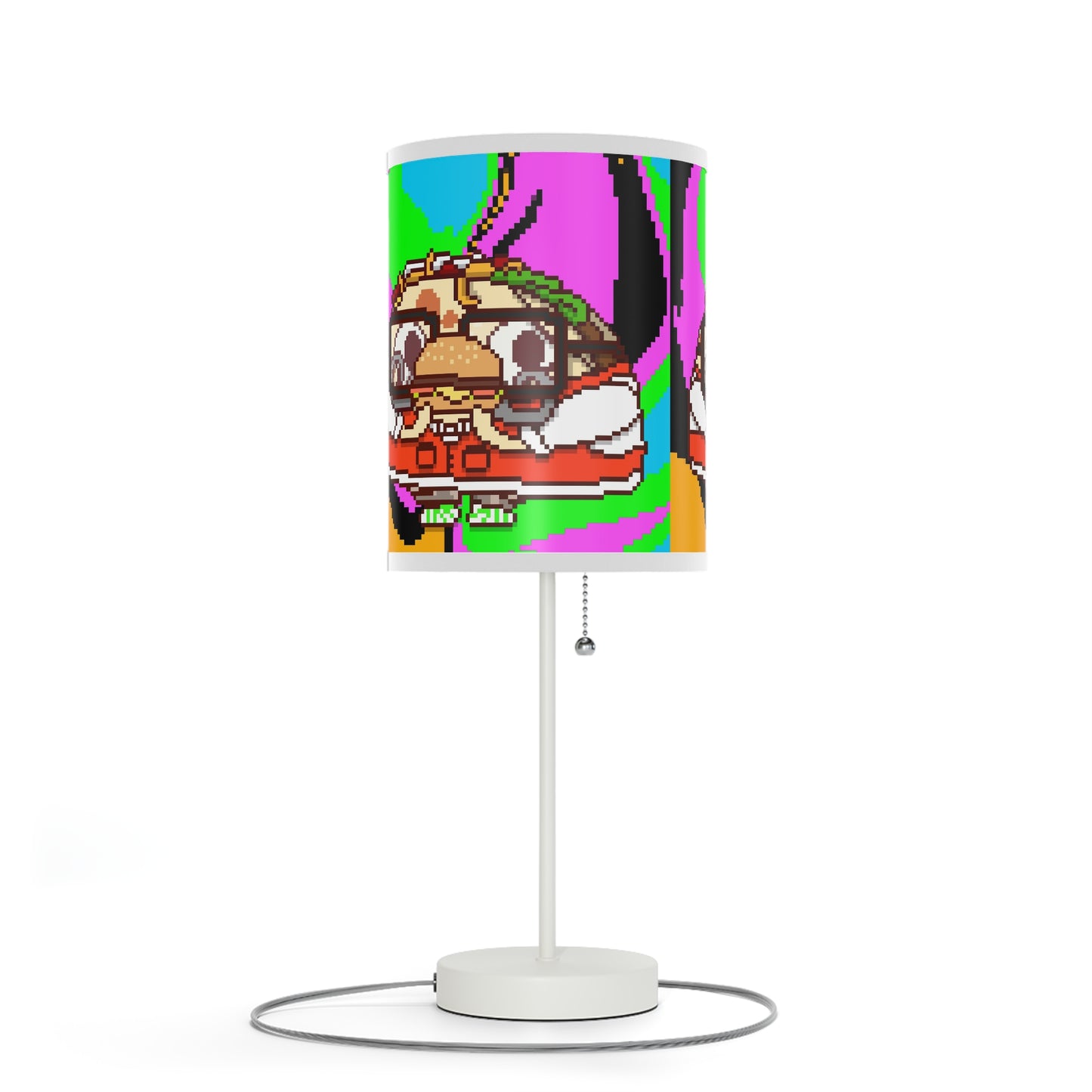 Burger Cooked Hungry Taco Lamp on a Stand, US|CA plug