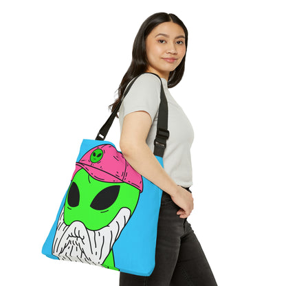 Beard Niche Alien Adjustable Tote Bag (AOP)