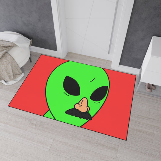 Imposter Fake Alien Visitor Heavy Duty Floor Mat