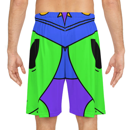 Witch Wizard Magic Alien Basketball Shorts