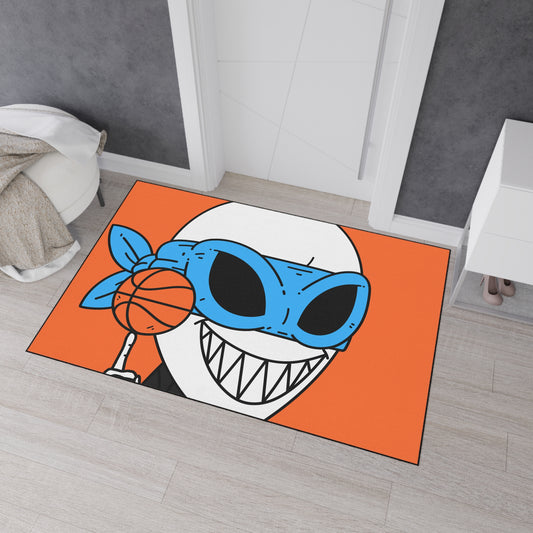 Basketball Alien Heavy Duty Floor Mat