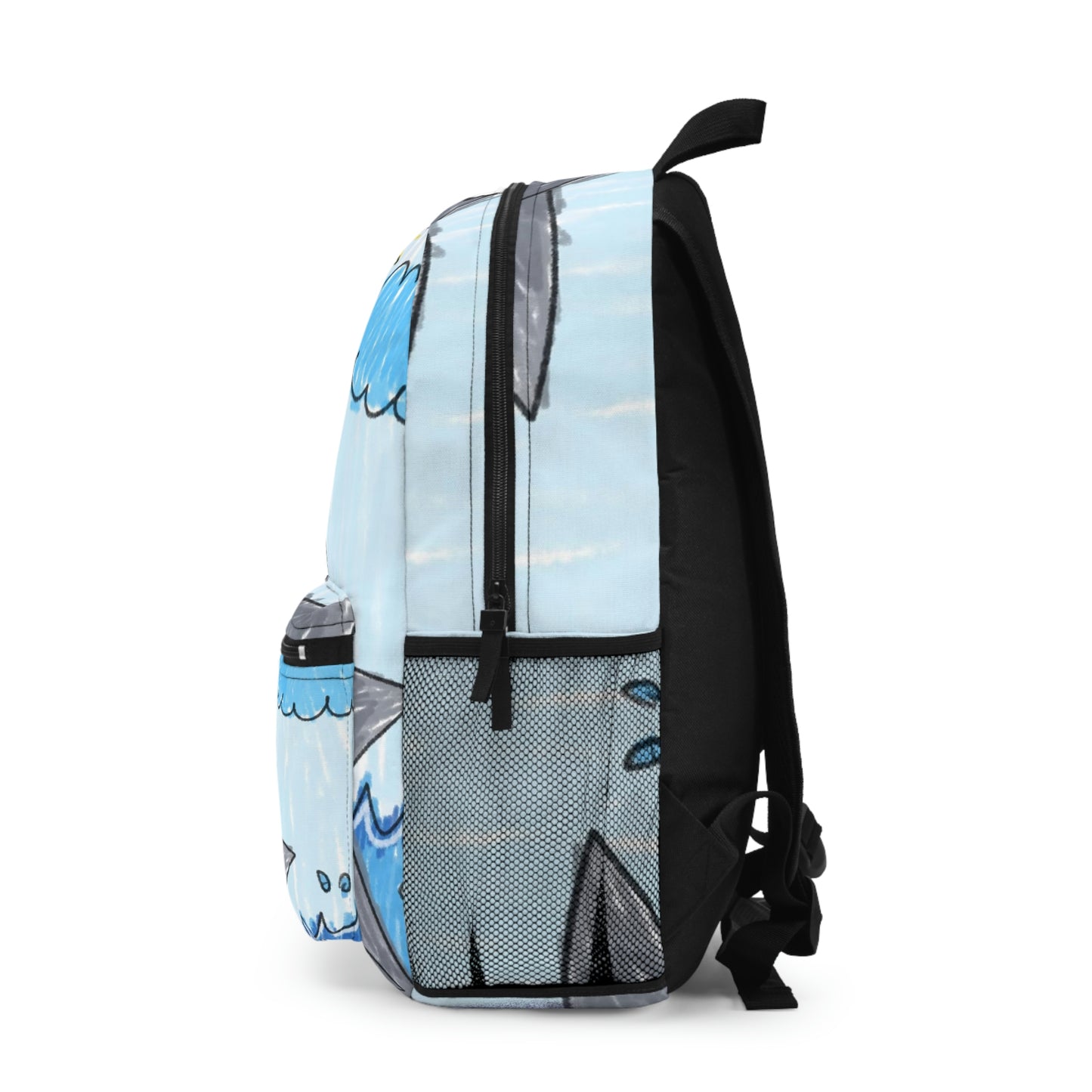 Shark Jaw Teeth Attack Ocean Sea Creature Backpack