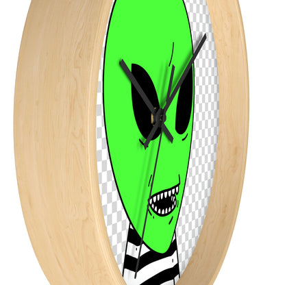 Clean Teeth Toothy Alien Wall clock