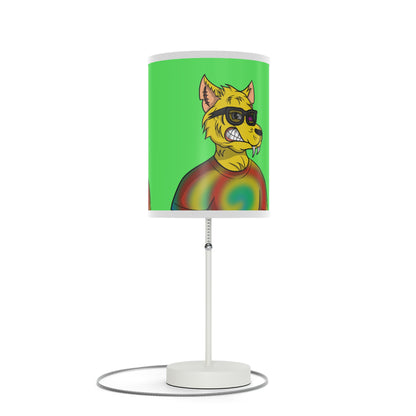 Wolf Hip Cool Stud Breathtaking Cyborg Lamp on a Stand, US|CA plug