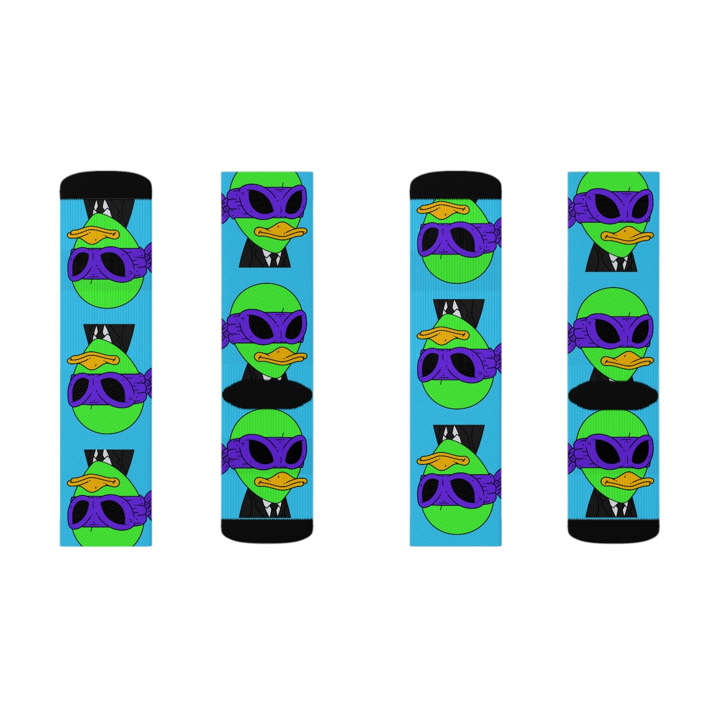 Alien Visitor 751 Sublimation Socks