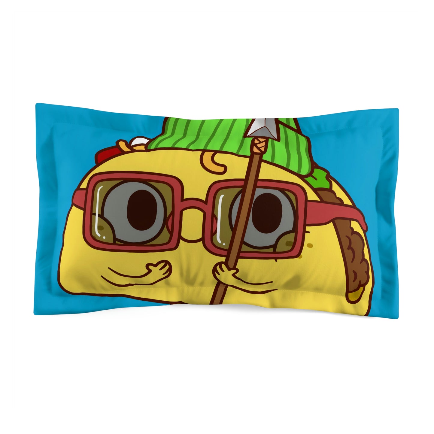 Tribal Taco Microfiber Pillow Sham