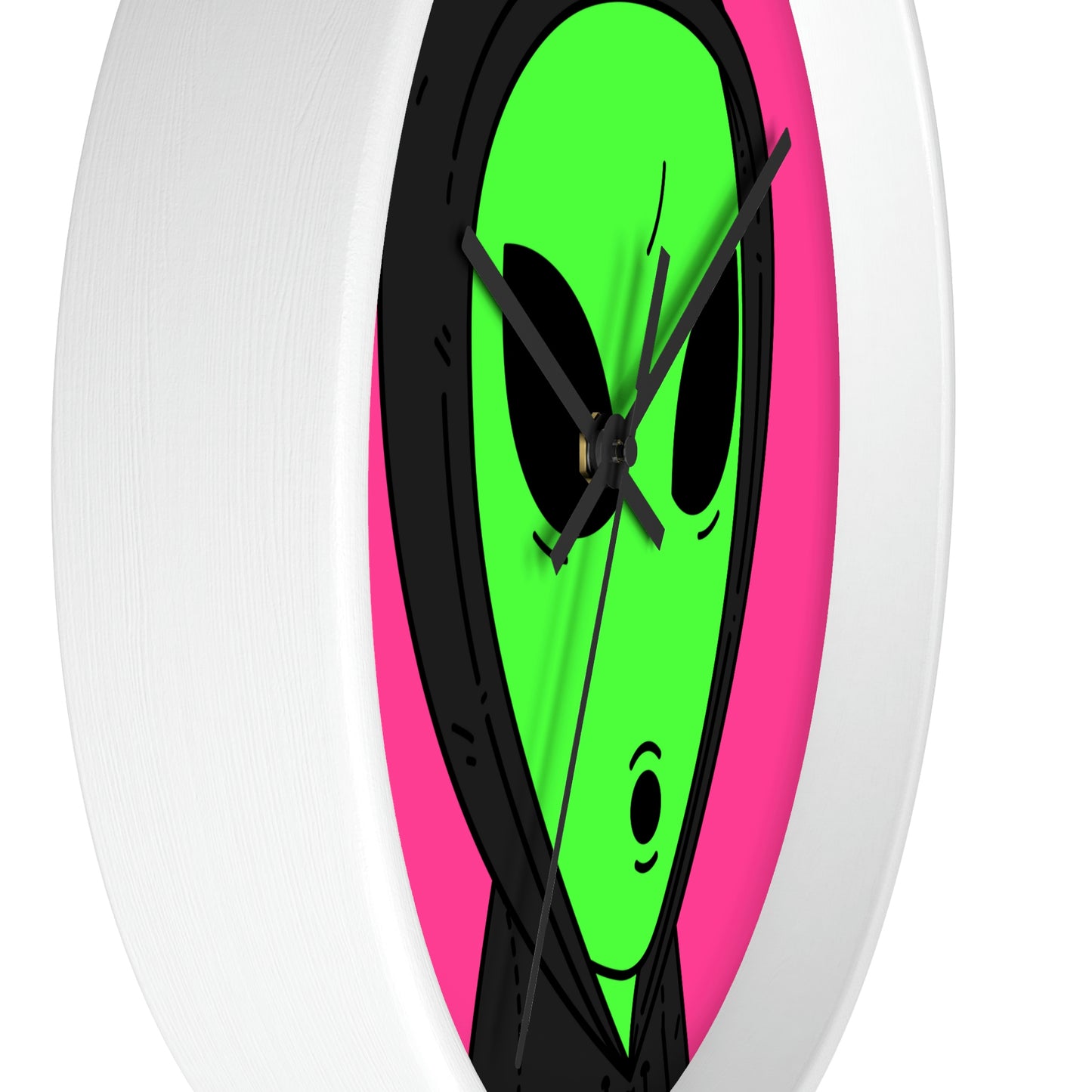 Anonymous Anon Alien Visitor Wall clock