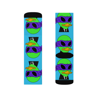 Alien Visitor 751 Sublimation Socks